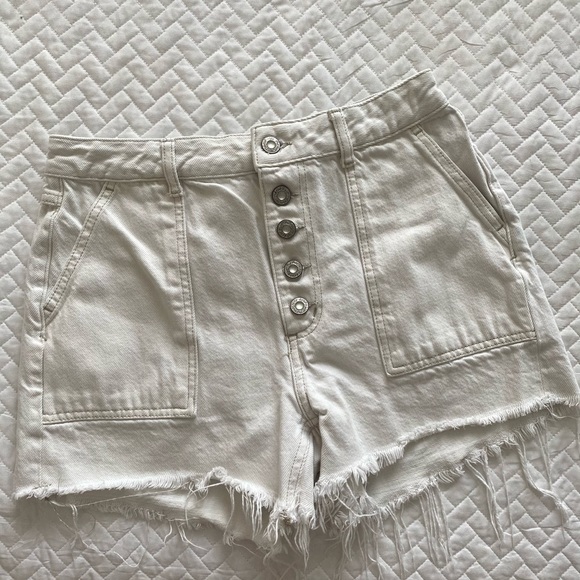 Free People Carpenter button down shorts - Picture 5 of 7